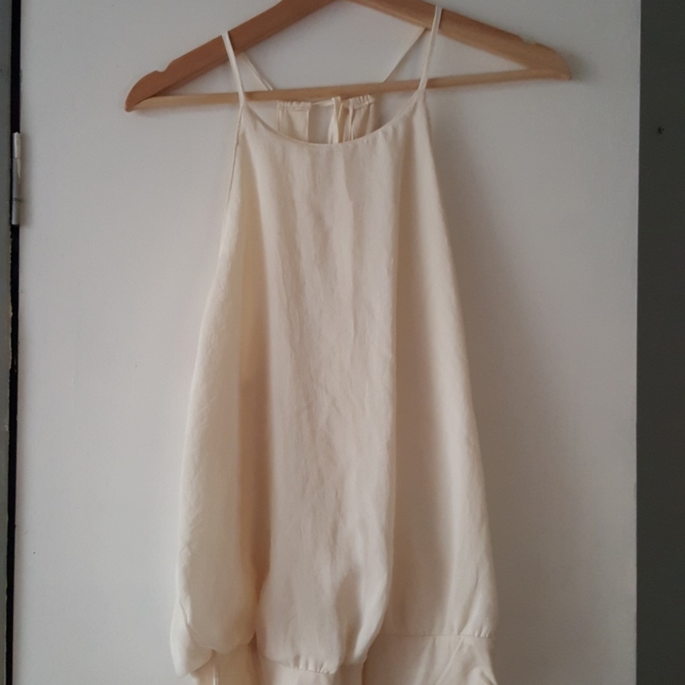 Ab&F Off white body suite